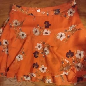 Old Navy flowing floral skirt